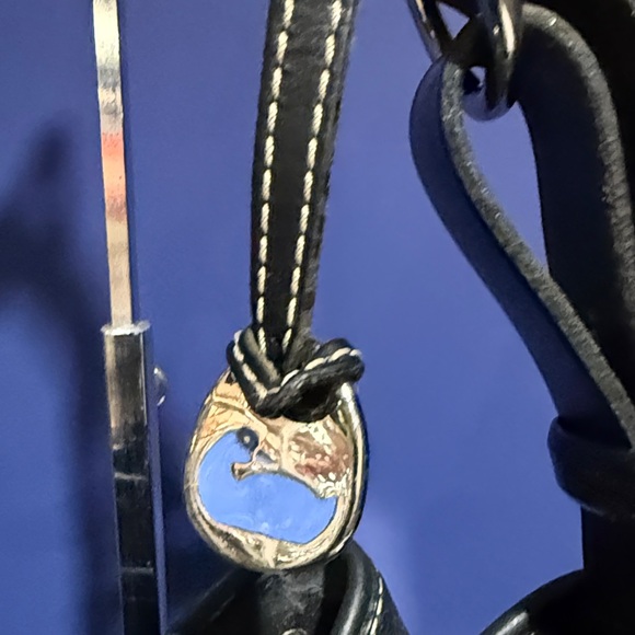 Vintage Dooney Bourke Leather Bucket Bag Pebbled Leather w dustbag - Picture 4 of 8